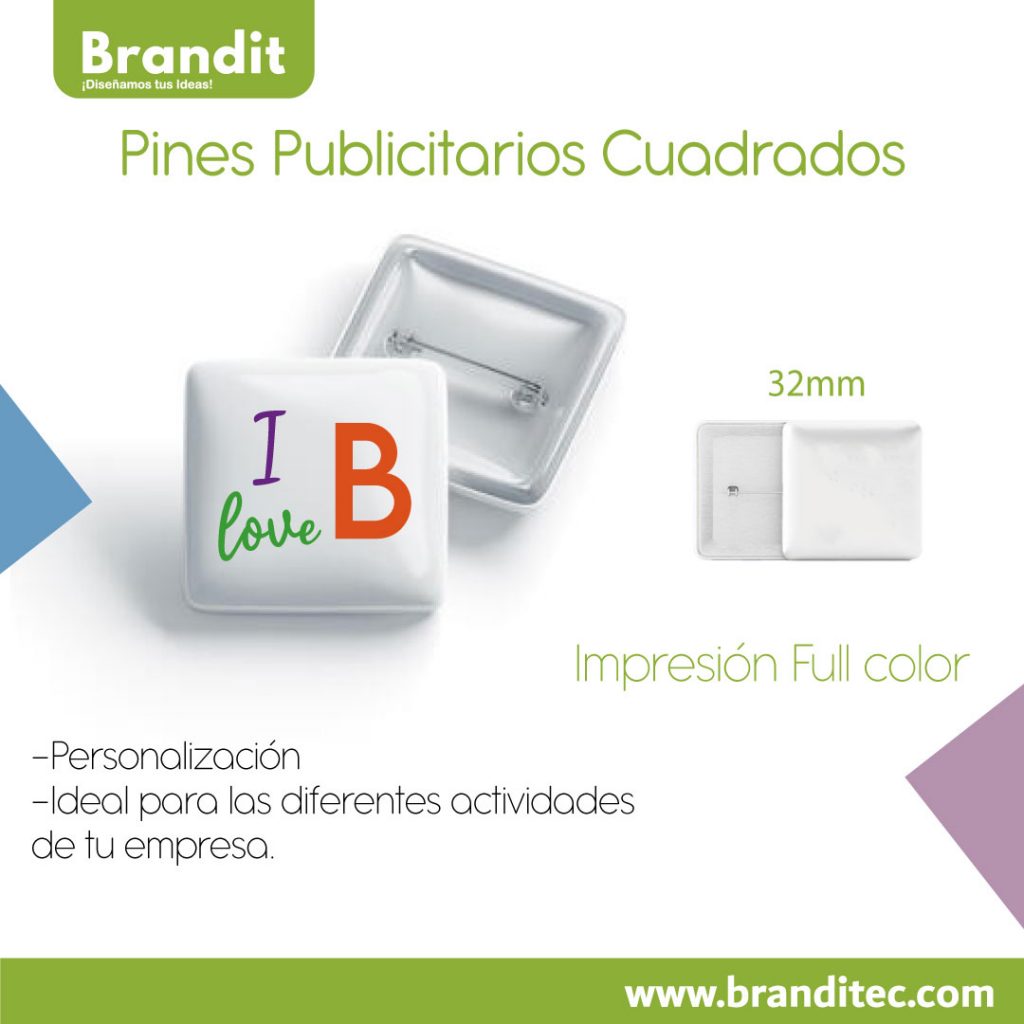 PINES PROMOCIONALES BRANDIT