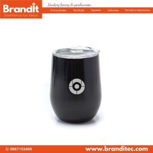 Tumbler Negro brillante Brandit